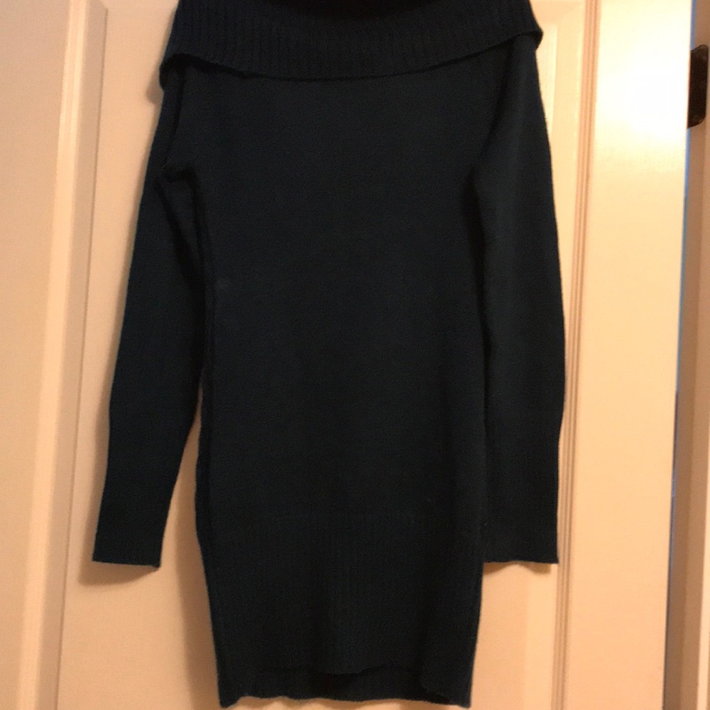 Teal Sweater “dress”